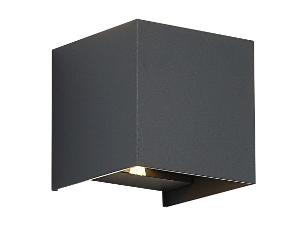 SL9513.701.01 Светильник уличный настенный ST-Luce серый/серый LED 1*10W 2700K