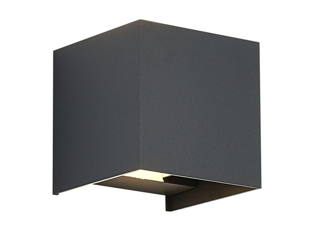 SL9513.701.01 Светильник уличный настенный ST-Luce серый/серый LED 1*10W 2700K