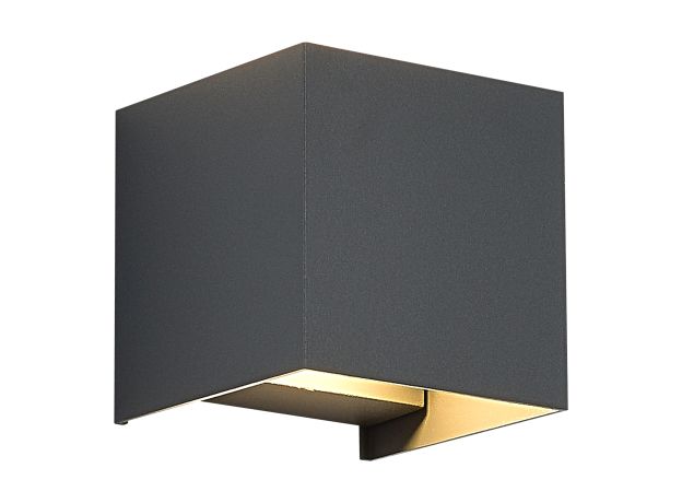 SL9513.701.01 Светильник уличный настенный ST-Luce серый/серый LED 1*10W 2700K