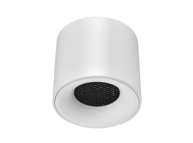 ST761.533.10 Светильник потолочный белый LED 1*10W 3000K 450Lm Ra 36° IP20 D80xH70 170-240VV
