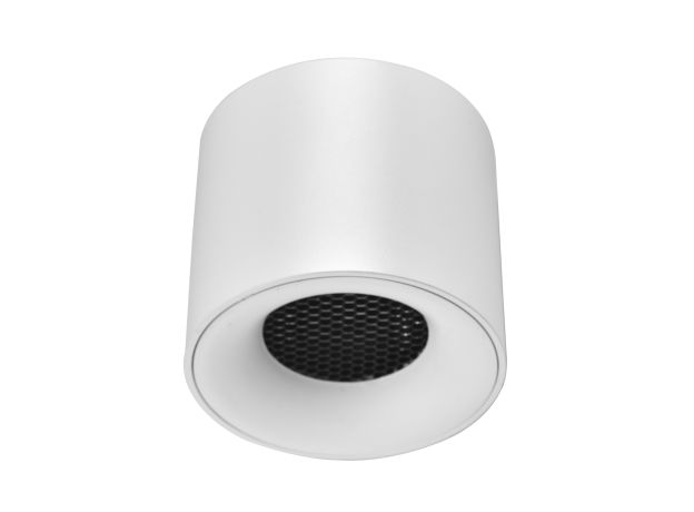 ST761.543.10 Светильник потолочный белый LED 1*10W 4000K 450Lm Ra 36° IP20 D80xH70 170-240VV
