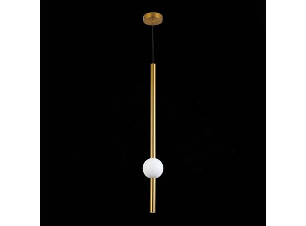 Уценка SL1222.233.01 Светильник подвесной ST-Luce Золотистый/Золотистый, Белый LED 1*18W 4000K ANGURRA