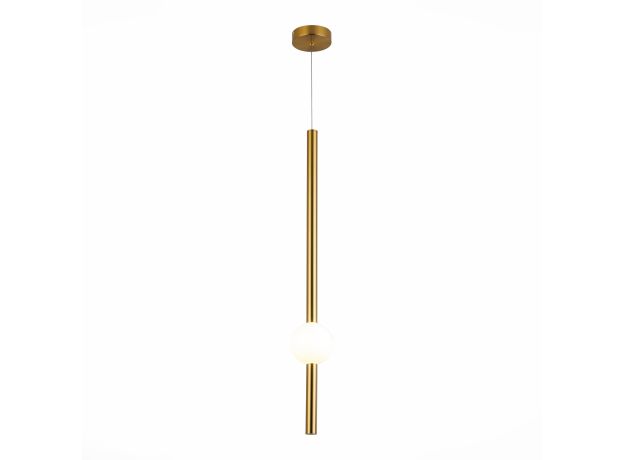 Уценка SL1222.233.01 Светильник подвесной ST-Luce Золотистый/Золотистый, Белый LED 1*18W 4000K ANGURRA