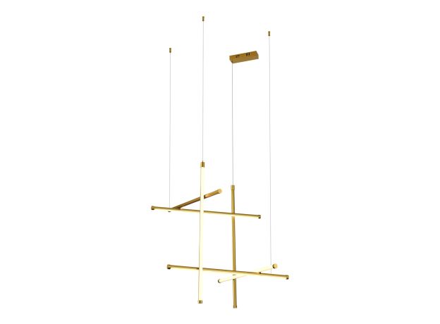 SL6207.103.70 Светильник подвесной ST-Luce Матовое серебро LED 1*70W 3000K RETICO