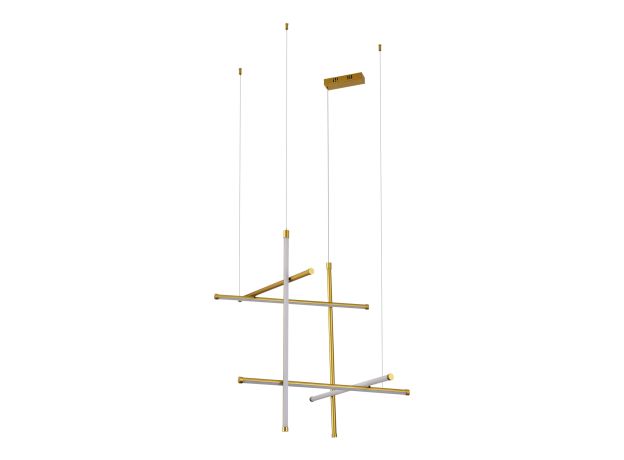 SL6207.103.70 Светильник подвесной ST-Luce Матовое серебро LED 1*70W 3000K RETICO