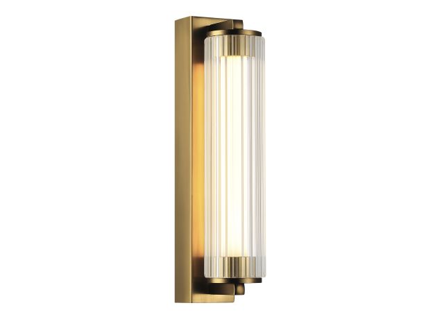 Уценка SL6224.301.01 Светильник настенный ST-Luce Латунь/Прозрачный LED 1*8W 4000K BAMBOO