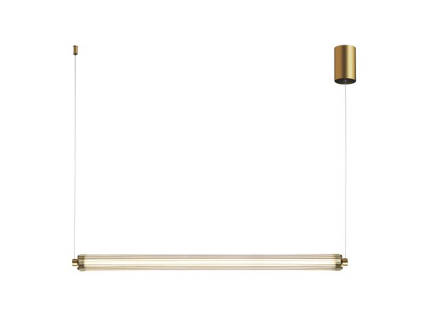 Уценка SL6224.313.01 Светильник подвесной ST-Luce Латунь/Прозрачный LED 1*30W 4000K BAMBOO