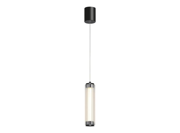 Уценка SL6224.403.01 Светильник подвесной ST-Luce Черный/Прозрачный LED 1*8W 4000K BAMBOO