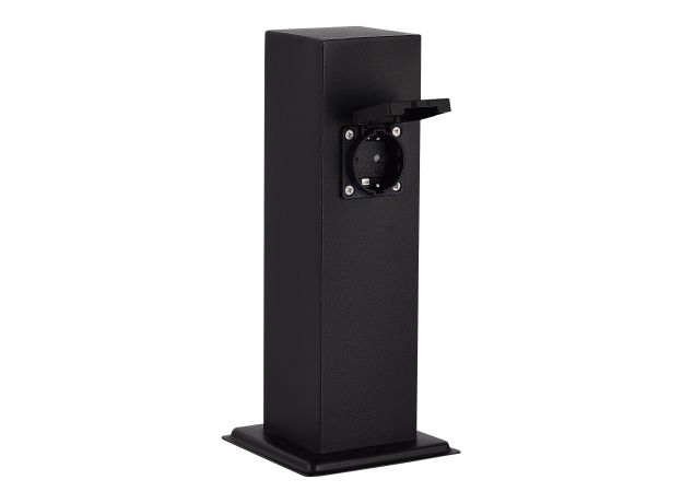 SL9012.405.00 Столб уличный 2 розетки ST-Luce черный 3500W SOCKET