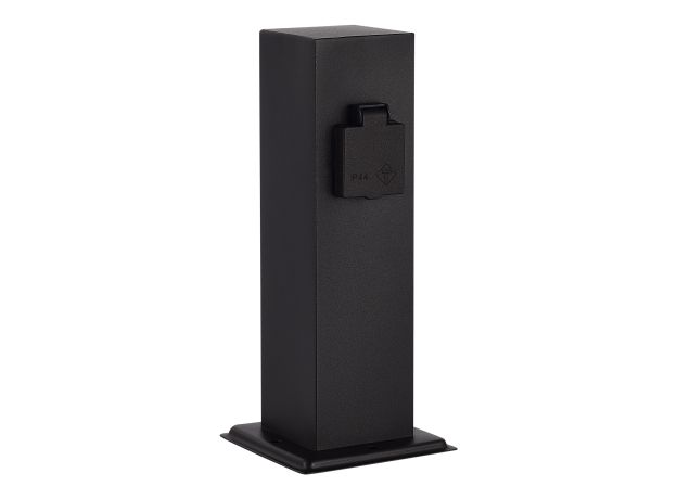 SL9012.405.00 Столб уличный 2 розетки ST-Luce черный 3500W SOCKET
