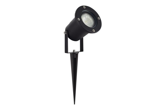 SL9014.425.01 Светильник уличный наземный ST-Luce черный GU10 1*50W YARDO