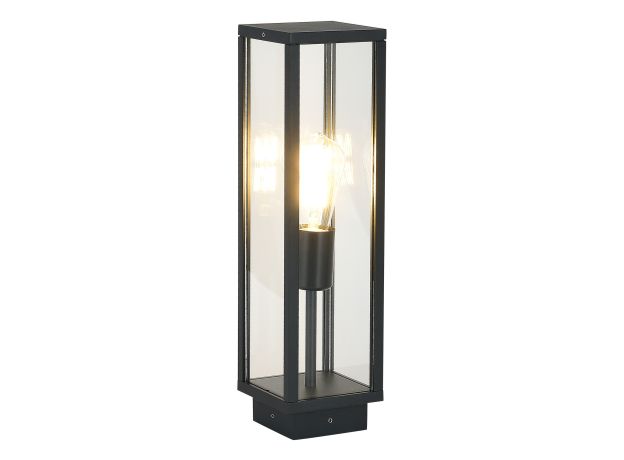 SL9019.705.01 Светильник уличный напольный ST-Luce темно-серый E27 1*15W GROSS