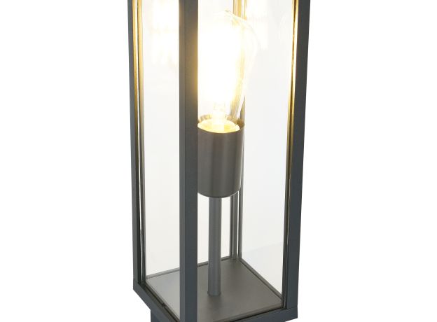 SL9019.705.01 Светильник уличный напольный ST-Luce темно-серый E27 1*15W GROSS