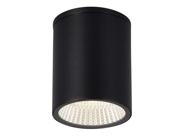 SL9514.412.01 Светильник уличный потолочный ST-Luce черный/белый LED 1*12W 3000K/4000K/6500K