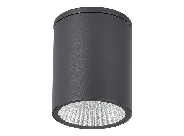 SL9514.712.01 Светильник уличный потолочный ST-Luce серый/белый LED 1*12W 3000K/4000K/6500K