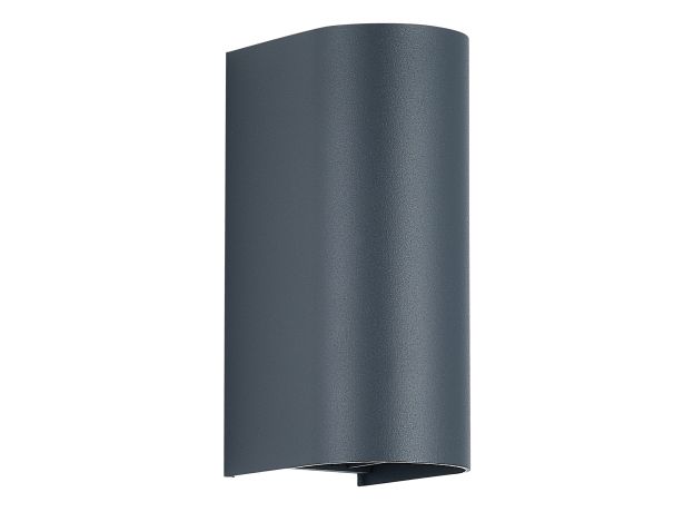 SL9516.701.01 Светильник уличный настенный ST-Luce серый/серый LED 1*10W 3000K/4000K/6500K