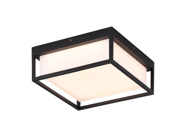 SL9517.402.01 Светильник уличный потолочный ST-Luce черный/белый LED 1*20W 3000K/4000K/5000K