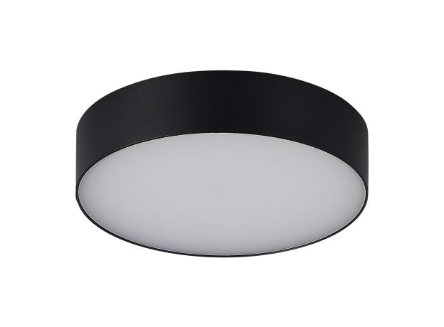 SL9518.402.01 Светильник уличный потолочный ST-Luce черный/белый LED 1*20W 3000K/4000K/5000K