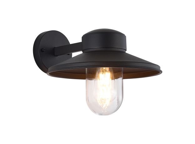 SL9542.701.01 Светильник уличный настенный ST-Luce темно-серый E27 1*60W BASKO