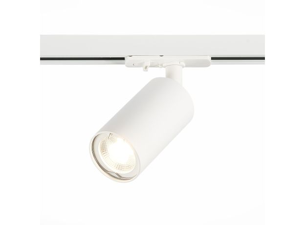 ST300.506.01.1 Св-к трек. Белый GU10 1*50W  IP20 L100xW54xH142 220V Без ламп BASE