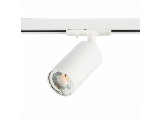 ST300.506.01.1 Св-к трек. Белый GU10 1*50W  IP20 L100xW54xH142 220V Без ламп BASE