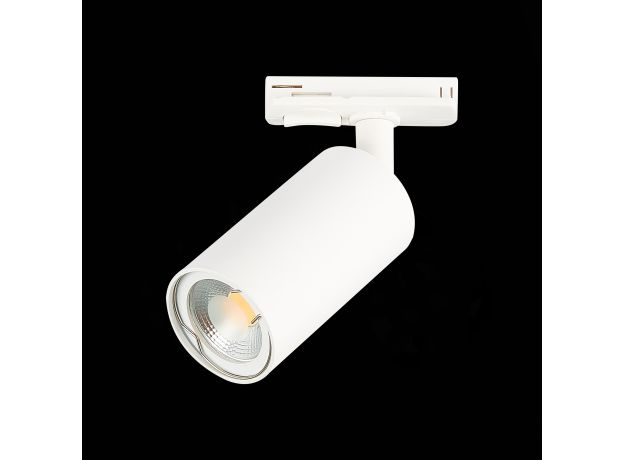 ST300.506.01.1 Св-к трек. Белый GU10 1*50W  IP20 L100xW54xH142 220V Без ламп BASE