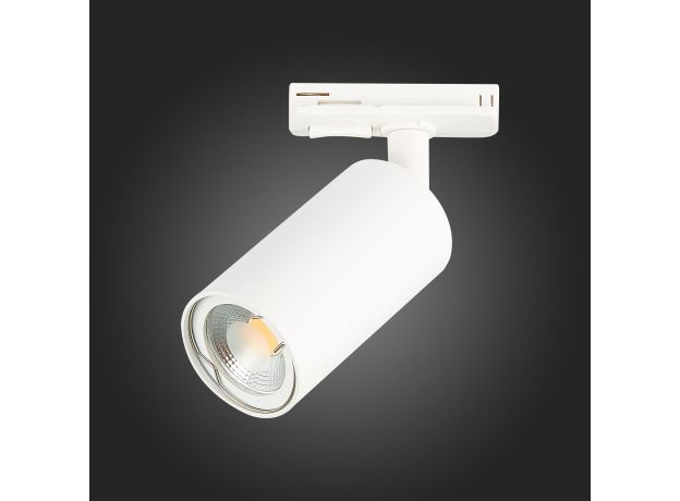 ST300.506.01.1 Св-к трек. Белый GU10 1*50W  IP20 L100xW54xH142 220V Без ламп BASE