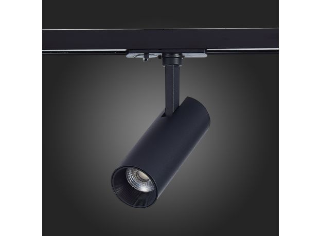 ST350.436.10.24 Св-к трек. Черный LED 1*10W 3000K 900Lm Ra?80 24° IP20 L137xW49xH171 100-240V BASE
