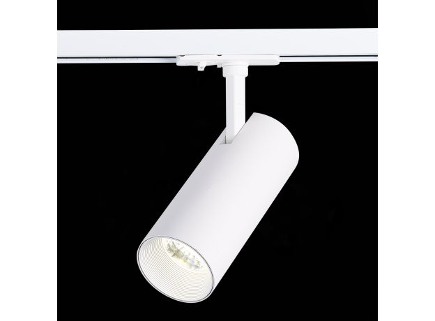 ST350.536.20.24 Св-к трек. Белый LED 1*20W 3000K 1 800Lm Ra&gt;80 24о IP20 L158xW65xH193 100-240V BASE