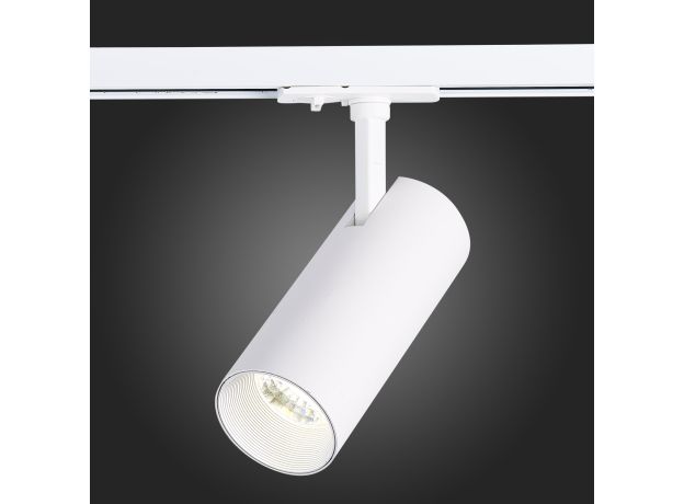 ST350.536.20.24 Св-к трек. Белый LED 1*20W 3000K 1 800Lm Ra&gt;80 24о IP20 L158xW65xH193 100-240V BASE