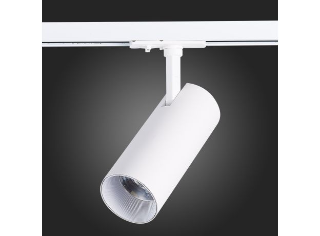 ST350.536.20.24 Св-к трек. Белый LED 1*20W 3000K 1 800Lm Ra&gt;80 24о IP20 L158xW65xH193 100-240V BASE