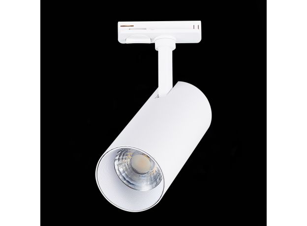 ST350.536.20.24 Св-к трек. Белый LED 1*20W 3000K 1 800Lm Ra&gt;80 24о IP20 L158xW65xH193 100-240V BASE