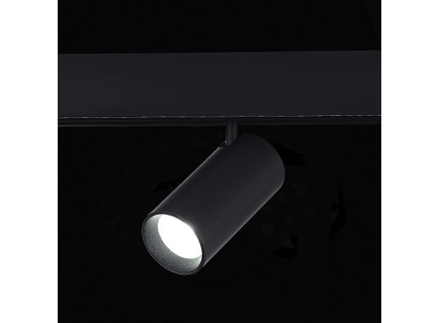 ST375.406.12.1 Магнитный трековый светильник SMART Черный LED 1*12W 2700K-6500K 1 080Lm Ra90 36о IP2 SKYLINE 48