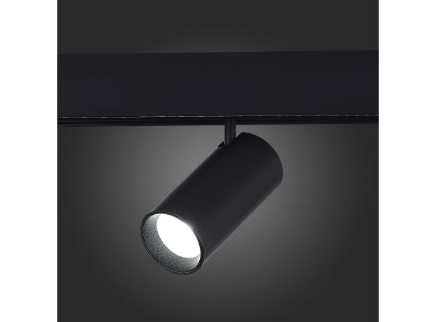 ST375.406.12.1 Магнитный трековый светильник SMART Черный LED 1*12W 2700K-6500K 1 080Lm Ra90 36о IP2 SKYLINE 48