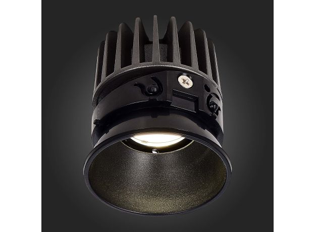 ST851.448.12.1 Светодиодный модуль Черный LED 1*2W 4000K 960Lm Ra90 36° IP20 D69xH85 220-240V SHIFT