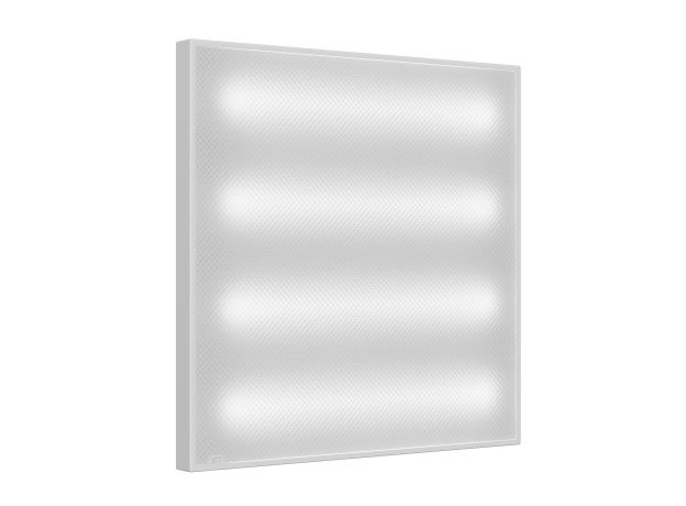 STP-A-1001-P-36-4K-40 Св-к ДВО ST Luce STANDART IP40 595*595*40мм 36Вт 4200лм 4000К призма(Армстронг Коммерческое освещение