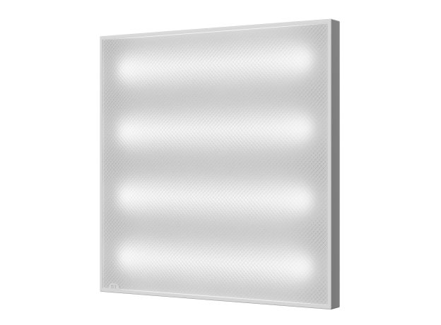 STP-A-1001-P-36-4K-40 Св-к ДВО ST Luce STANDART IP40 595*595*40мм 36Вт 4200лм 4000К призма(Армстронг Коммерческое освещение