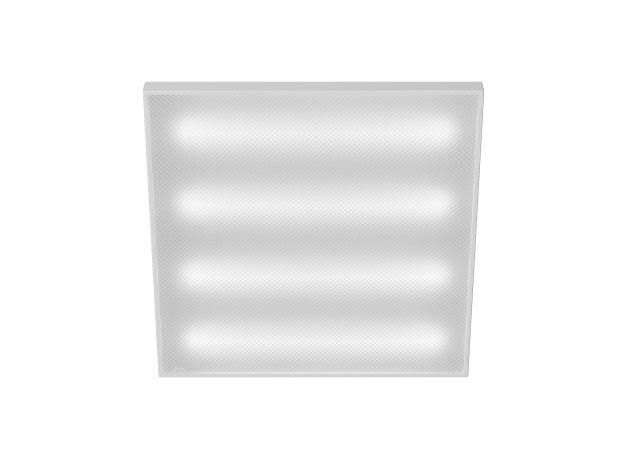 STP-A-1001-P-36-4K-40 Св-к ДВО ST Luce STANDART IP40 595*595*40мм 36Вт 4200лм 4000К призма(Армстронг Коммерческое освещение