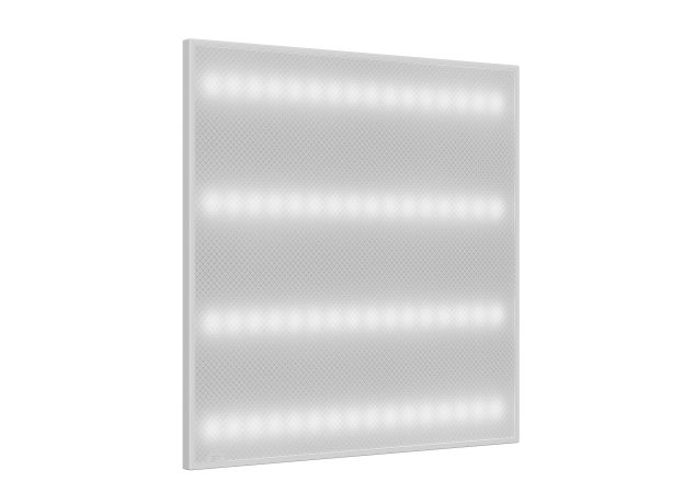 STP-A-1009-P-36-65K-40 Светильник ДВО ST Luce STANDART IP40 595*595*19 мм 36Вт 4200лм 6500К призма ( Коммерческое освещение