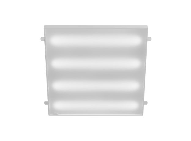 STP-G-1001-O-36-4K-40 Св-к ДВО ST Luce STANDART IP40 590*590*40мм 36Вт 4200лм 4000К опал (Грильято) Коммерческое освещение