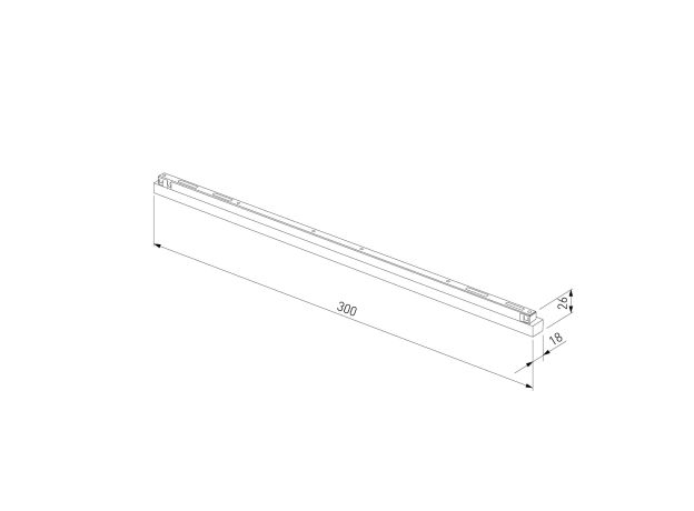 Brass Line Трековый светильник 12W 4000K латунь 85526/01