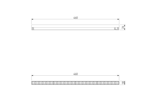 Brass Line Трековый светильник 20W 4000K латунь 85529/01