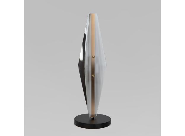 Настольный светодиодный светильник со стеклянным плафоном 308052 LED латунь