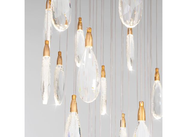 Подвесной светильник с хрусталем 91100 LED