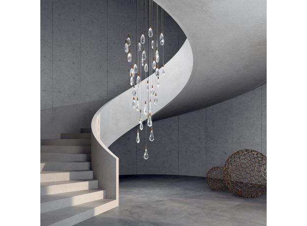 Подвесной светильник с хрусталем 91100 LED