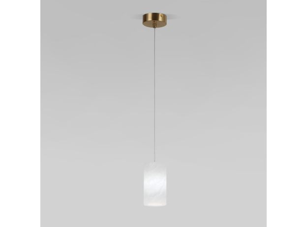 Подвесной светильник с плафоном из испанского алебастра 304052 алебастр / латунь
