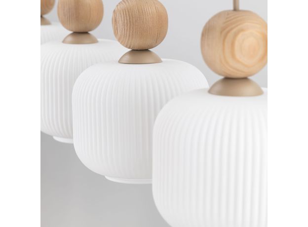 Подвесной светильник со стеклянными плафонами 11051 Ballo