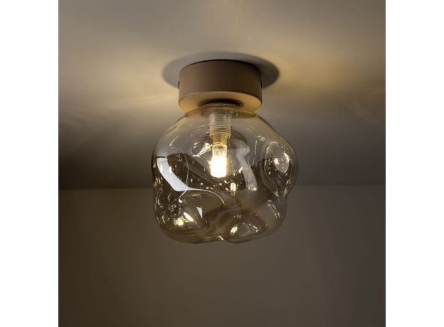 Потолочный светильник со стеклянным плафоном 11104 Lava Sabia