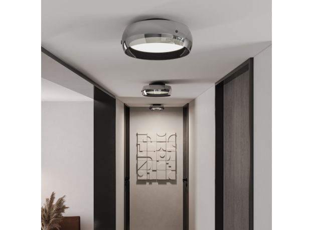 Потолочный светодиодный светильник черный 201051 LED