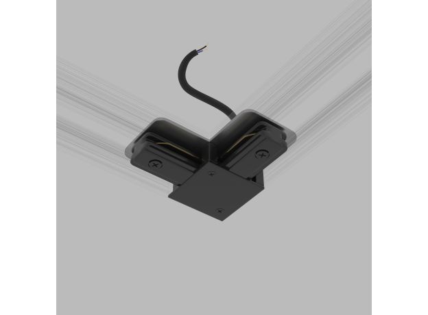 Соединитель электрический коннектор угловой с вводом питания для однофазного шинопровода 85012/00